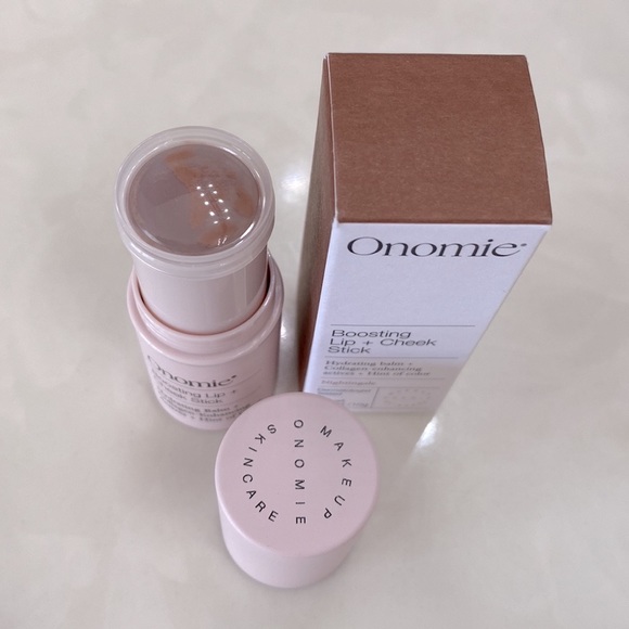(BA1) ONOMIE Boosting Lip + Cheek Hydrating & Collagen Stick in Nightingale, 10g - Picture 10 of 10